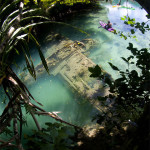 Interesting Photo of the Day: A Crashed and Sunken Plane