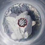 Interesting Photo of the Day: Amazing Drone Portrait from Jungfrau Summit