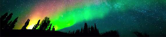 Colorful Timelapse Photography of the Northern Lights Seen in Alaska