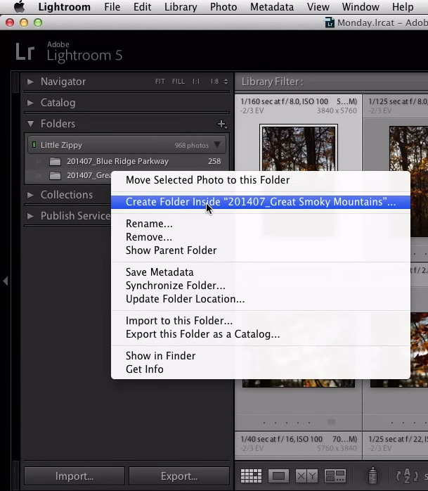 Quick Folder Organizing Hacks In Adobe Lightroom