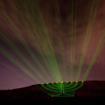 Interesting Photo of the Day: Laser Beam Menorah