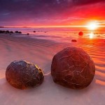 Interesting Photo of the Day: Moeraki Boulders