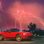 Interesting Photo of the Day: A Lighting-Fast Car