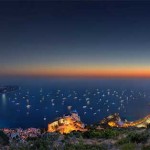 Interesting Photo of the Day: Monaco Sunset Over the Grand Prix