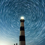 Interesting Photo of the Day: Lighthouse Star Trails