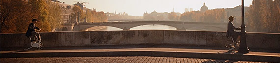 A Stop Motion Parisian Love Story on Stationary Bikes