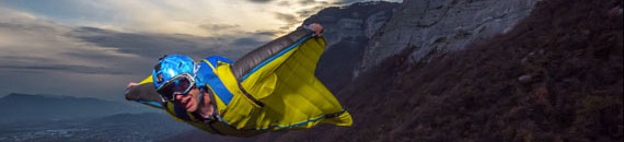 Behind the Scenes of a Daring Wingsuit Photo Shoot