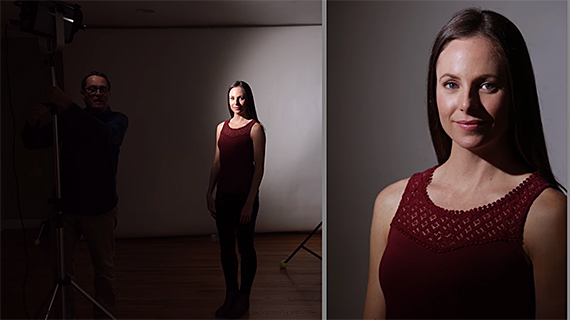 Using Light to Create Separation Between the Subject & Background for  Portraits