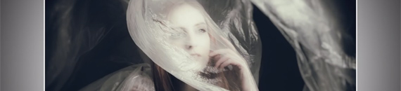 Creative Portraits Using a Plastic Dust Sheet