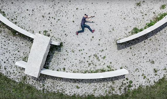 creative drone photography