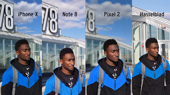 how portrait mode works on a smartphone