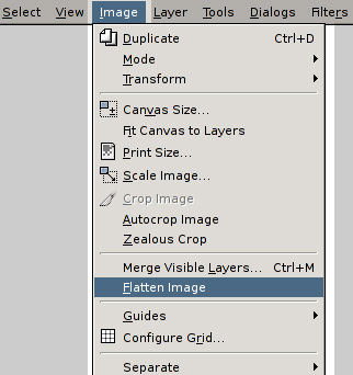 photoshop flatten