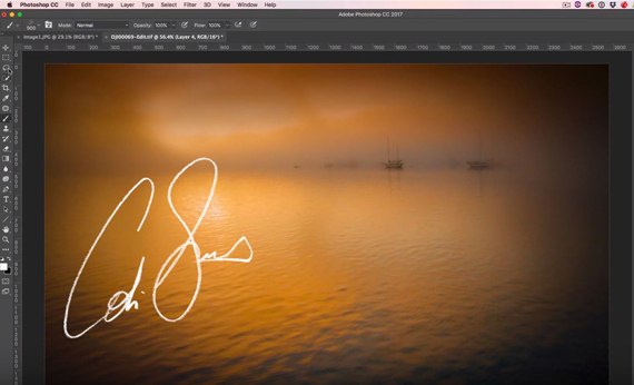 photoshop watermark tutorial