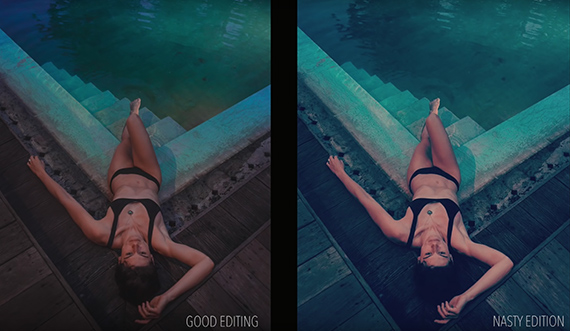 good editing vs. bad editing