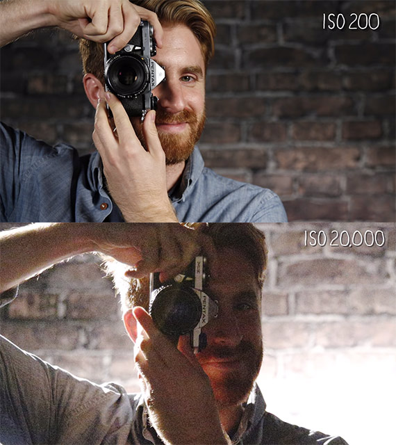 effect of iso in photography