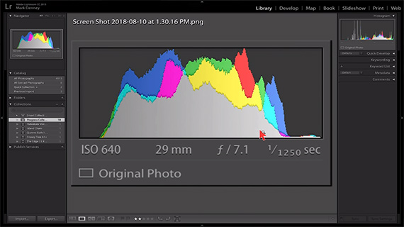 using a histogram