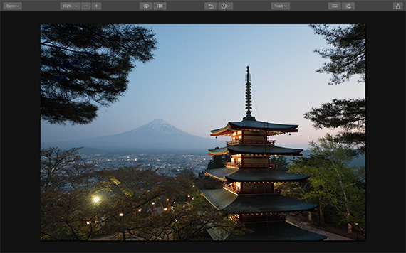 processing with luminar