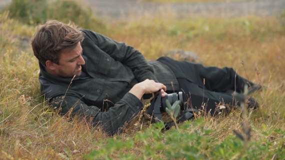 shooting landscapes from a low angle