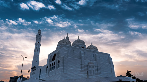 oman travel timelapse mosque