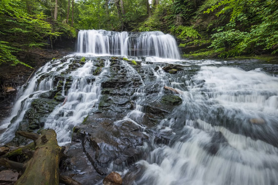 stream shot in landscape orientation