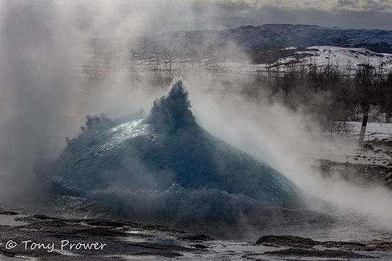 geyser eruption