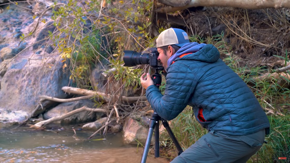 tripod for blurry water photography