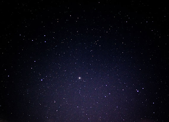 night sky photography