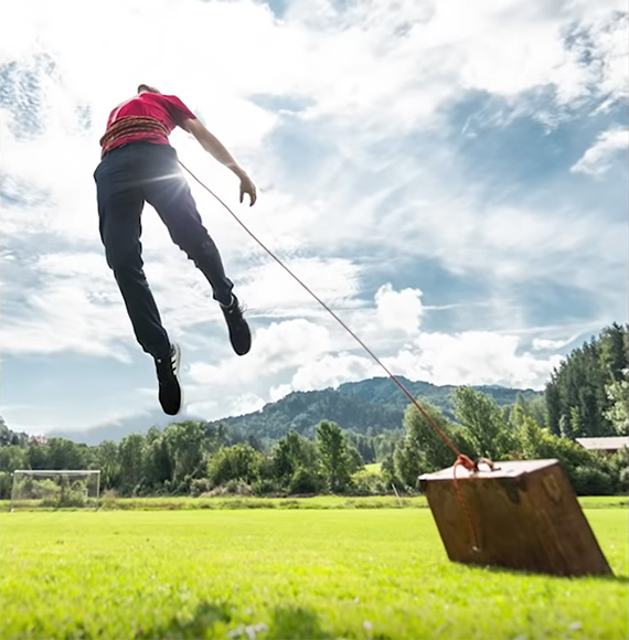 levitation photography before and after