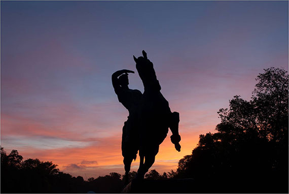 silhouette composition