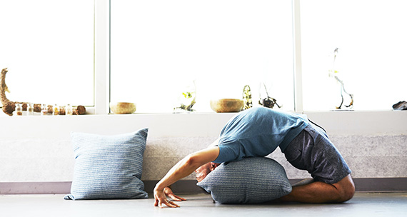 mental health techniques yoga photo