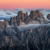 Interesting Photo of the Day: Sunset Over the Dolomites