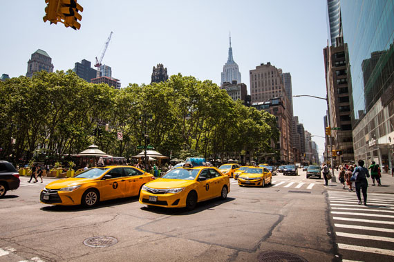 taxi street photo