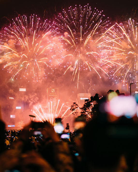 hong kong fireworks