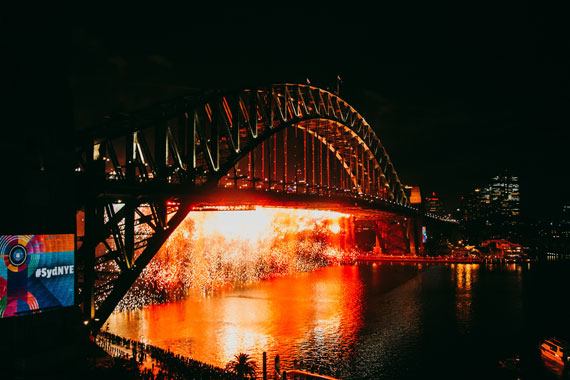 sydney fireworks