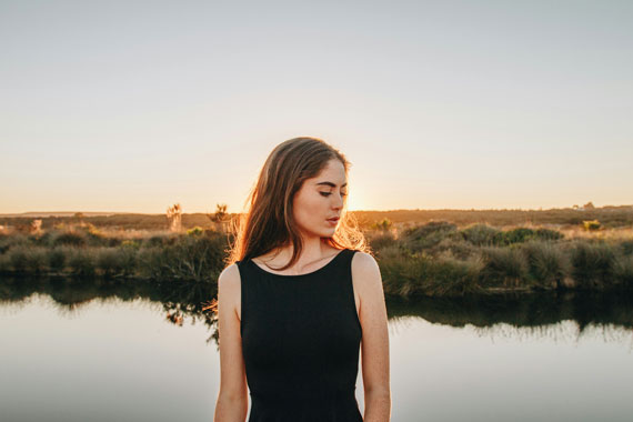 backlighting portrait