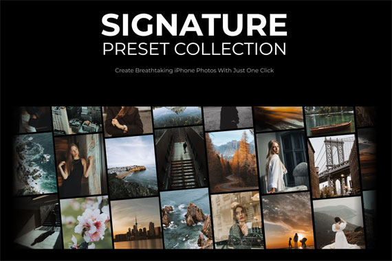 Released Today! Signature Preset Collection for iPhone Photography